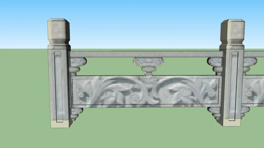 浮雕栏杆1
