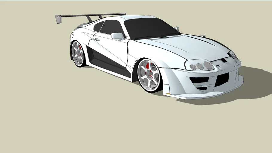 modified toyota supra