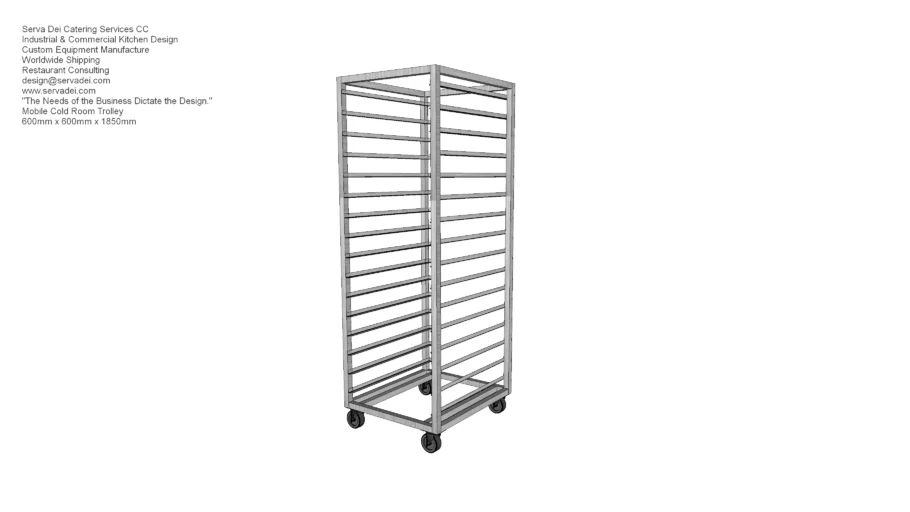 Mobile Cold Room Trolley