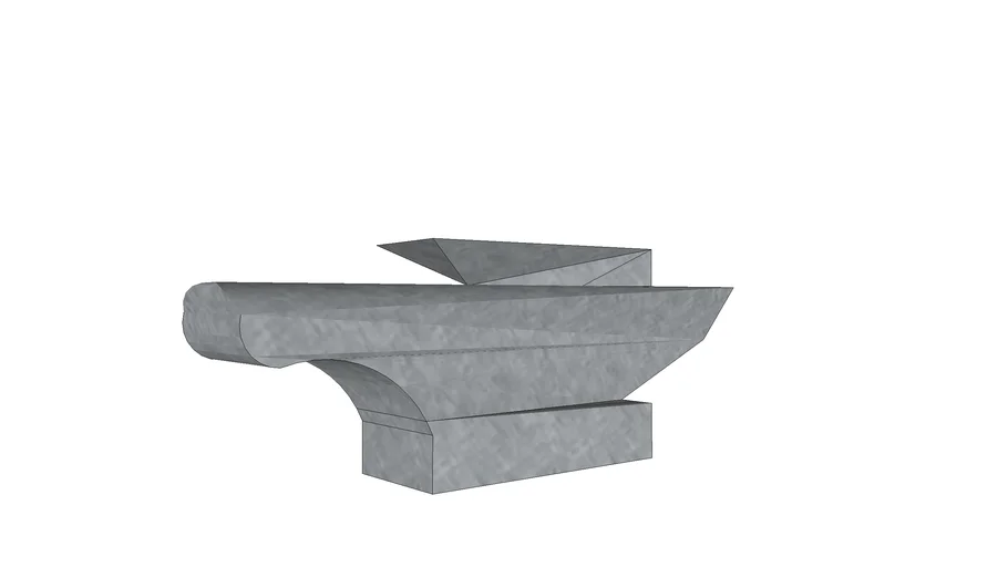 Futuristic Blacksmith Anvil