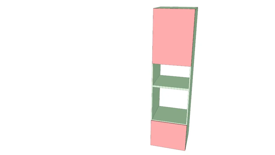 Torre de hornos de 60cm, para microondas y horno