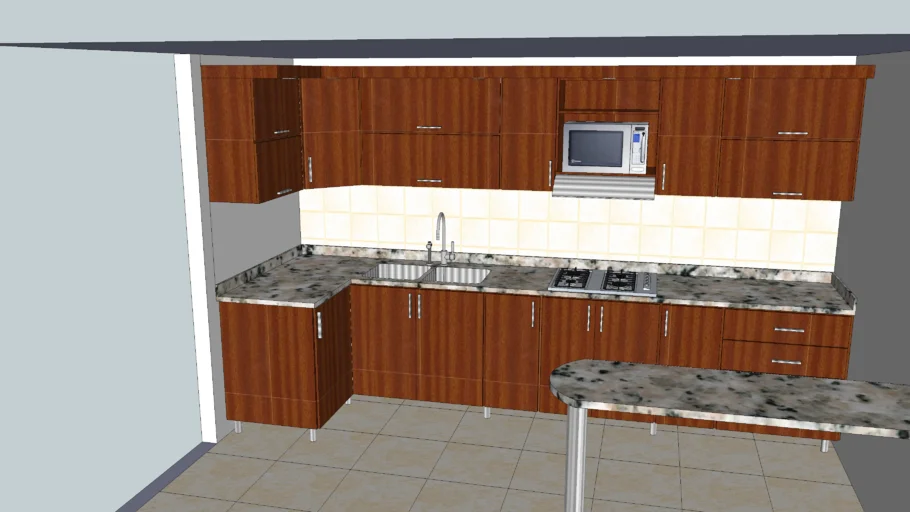 COCINA EN L