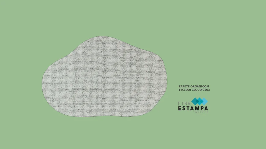 TAPETE ORGÂNICO 8 CLOUD - FINA ESTAMPA