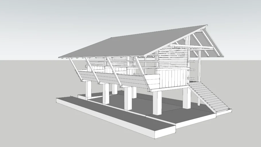 kandang domba tradisional