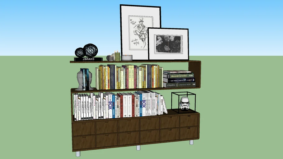 Estante - Estantería - Bookcase