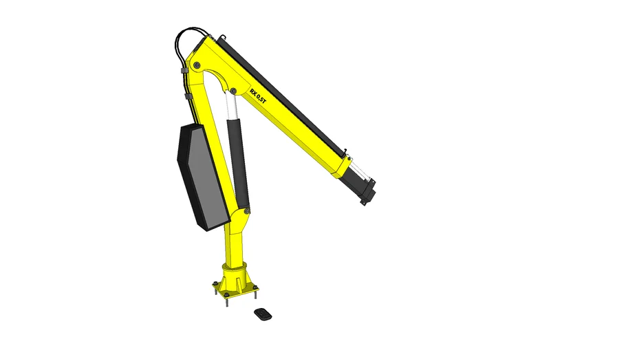 Micro 12v pickup crane