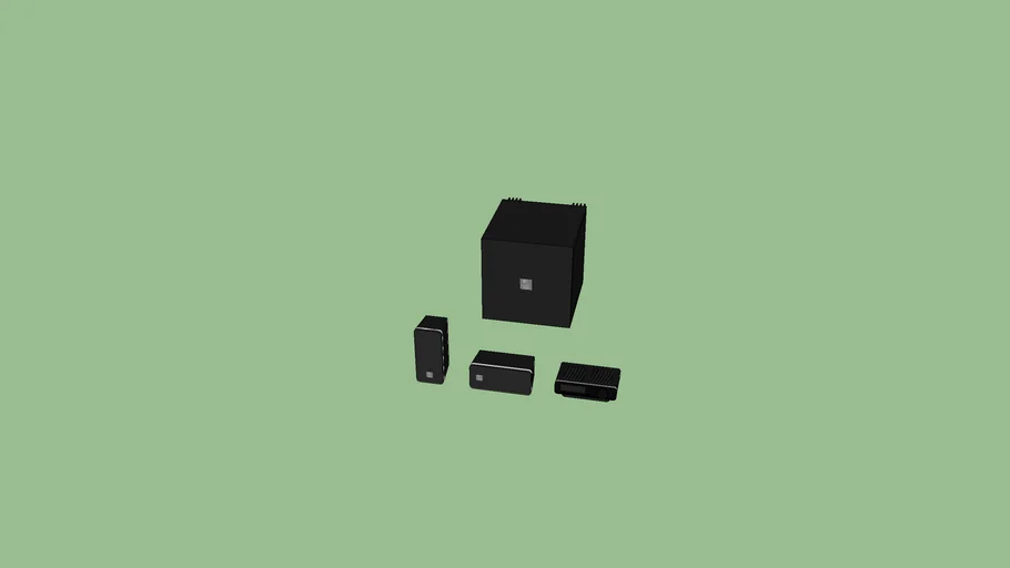 logitech z-5400 / z-5450 5.1 speakers