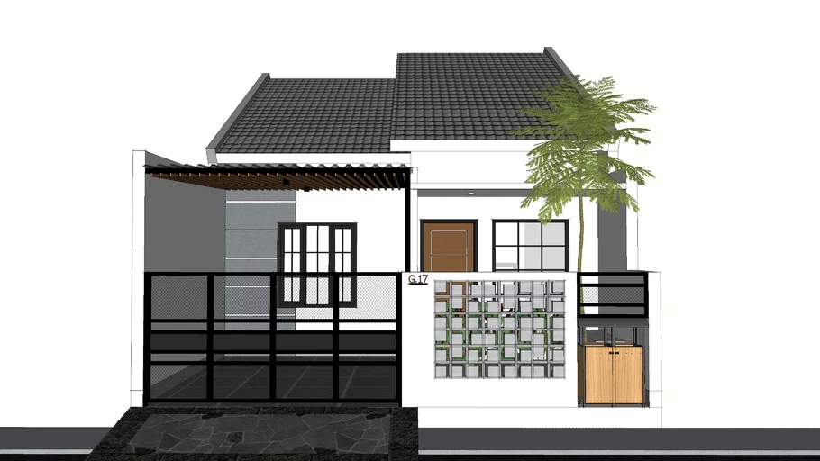Rumah Modern 1 Lantai