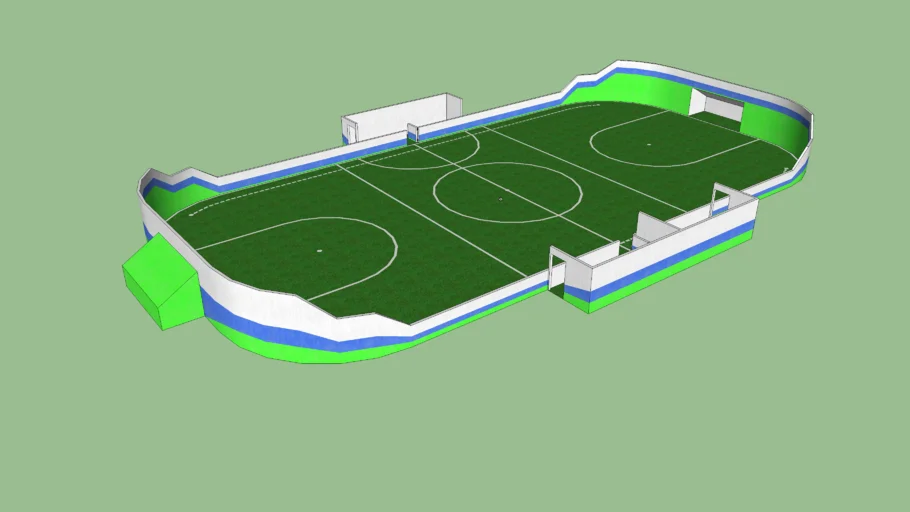 cancha de futbol rapido / showbol field
