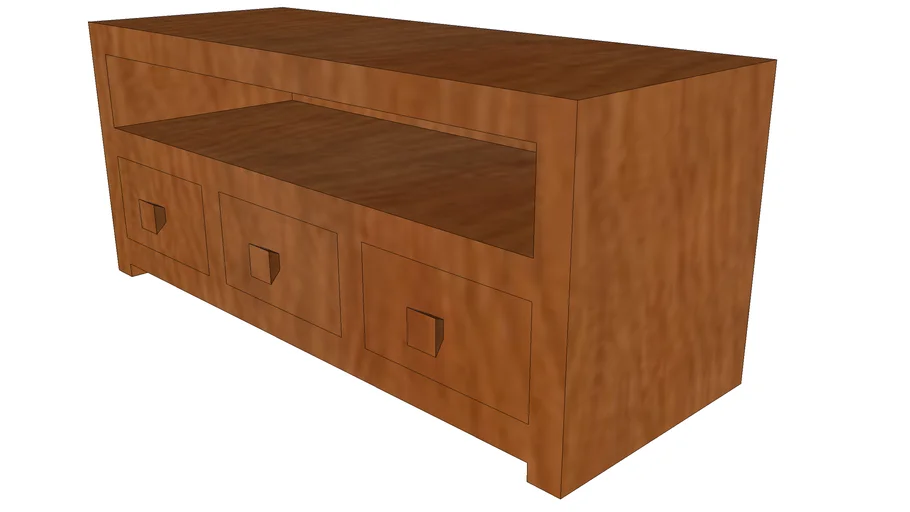 Wooden Entertainment Unit