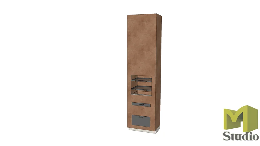 Churrasqueira torre (modular)