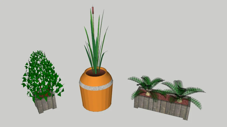 Planters / set jardineras