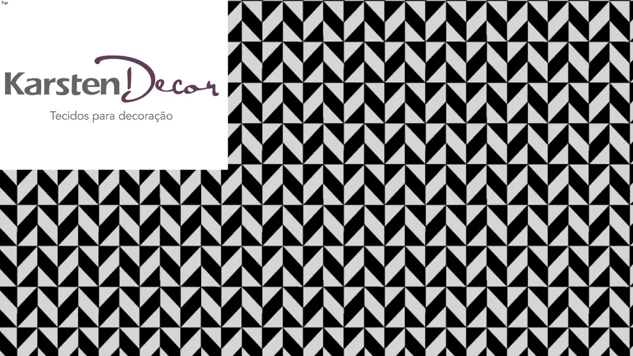 Tecido MENPHIS PRETO - Karsten Decor