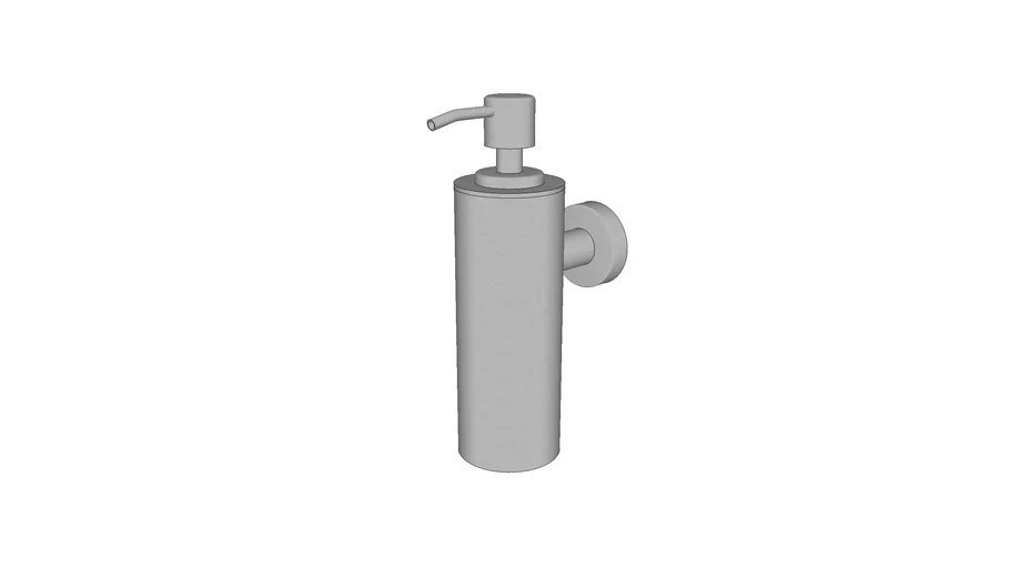 JEE-O slimline wall soap dispenser - brushed stainless steel
