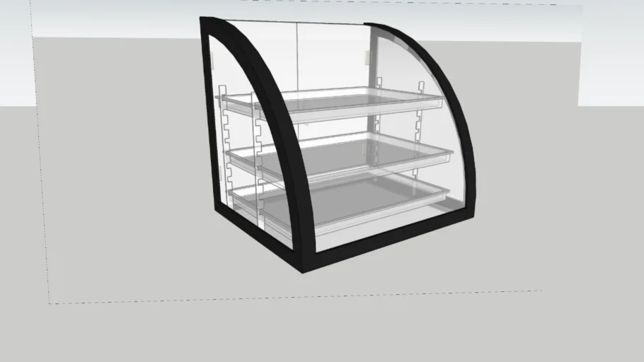 Acrylic Food Display  - Counter Top - Bakery Cases