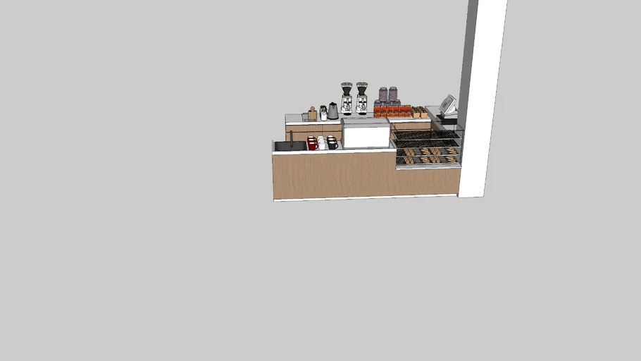 COFFEE SHOP COUNTER