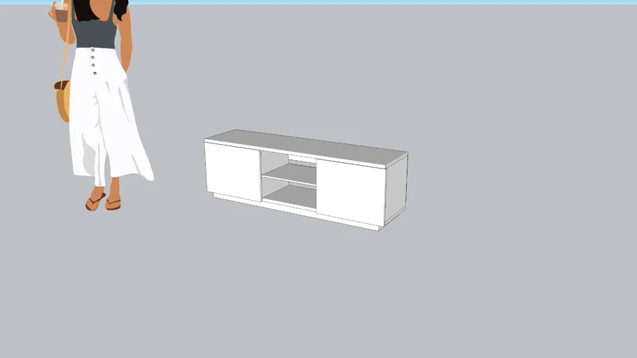 BYAS TV CONSOLE BY IKEA