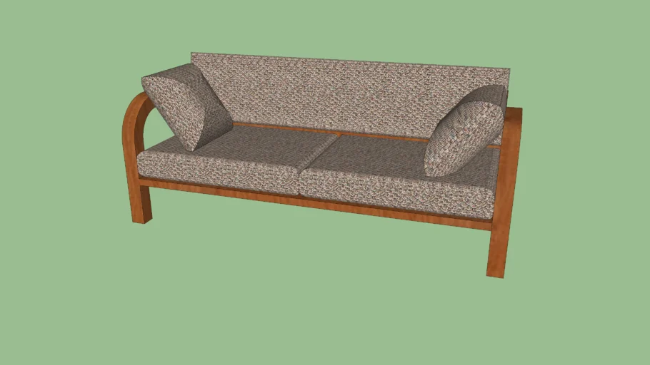 Sofa w/ pillows