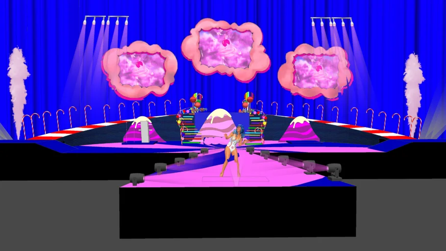 Katy Perry - California Dreams Tour Set