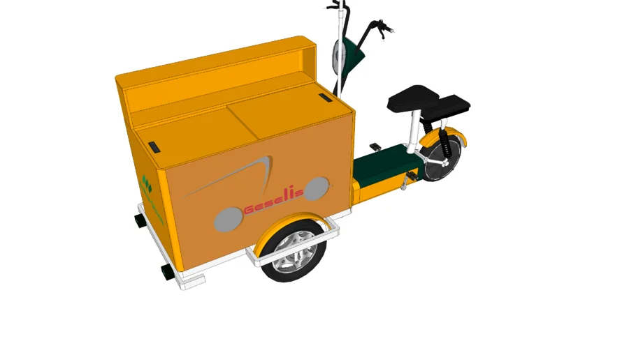 GEROBAK SEPEDA LISTRIK GESELIS AVHA STORE