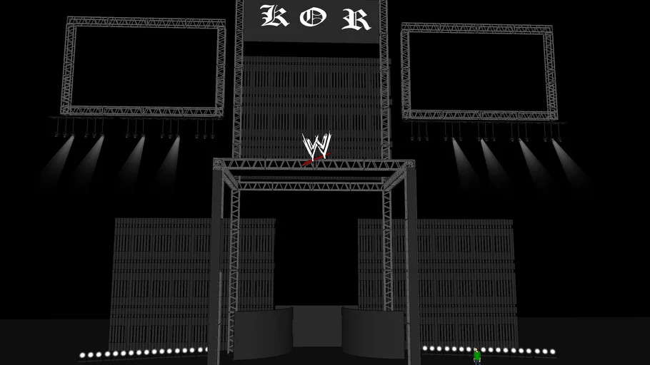 WWE King Of The Ring Stage (Concept)