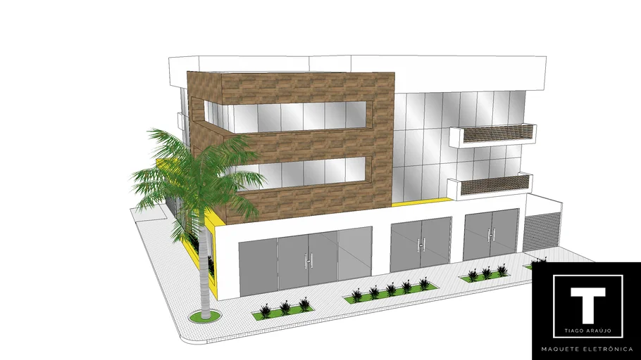 Fachada Moderna Prédio
