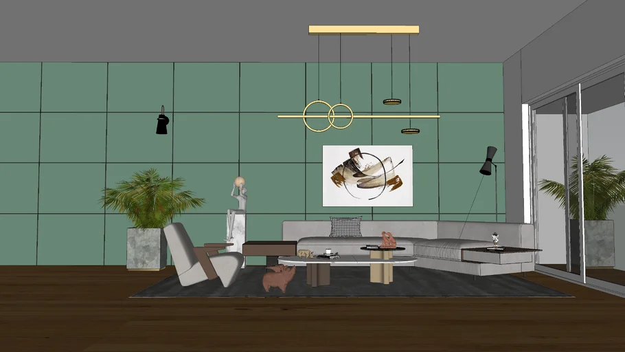 Living Room 01 | 3D Warehouse