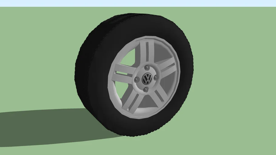 Roda VolksWagen Gol G3 Turbo