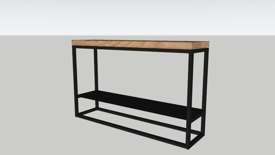 Modern industrial console table / Take Me Home Elizabeth