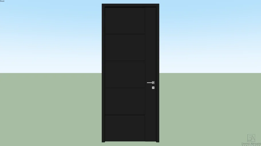 Puerta de herrería dinámica