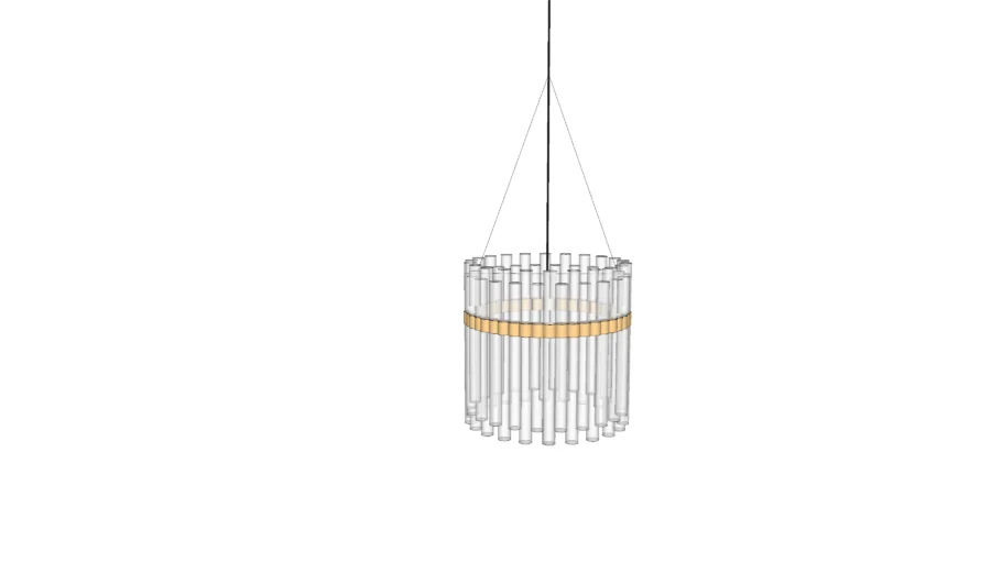 ORION GLASS CRYSTAL CHANDELIER