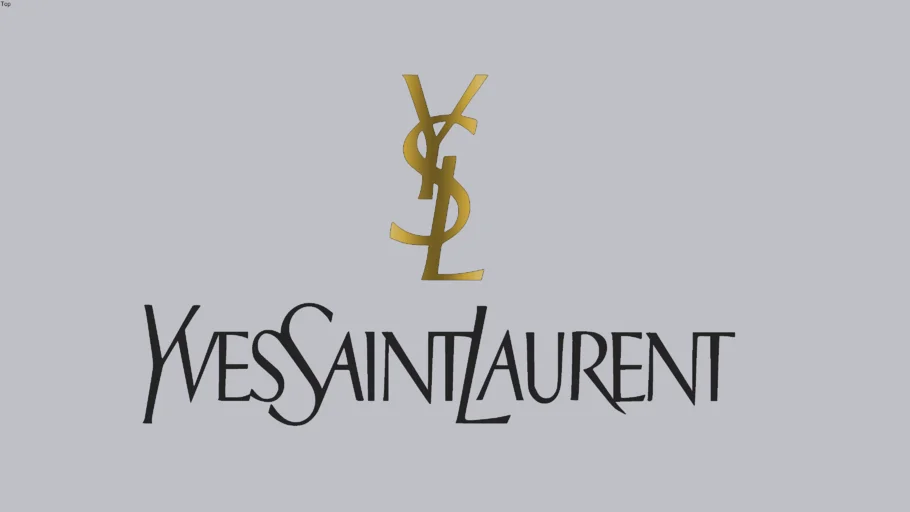 logo yves saint laurent