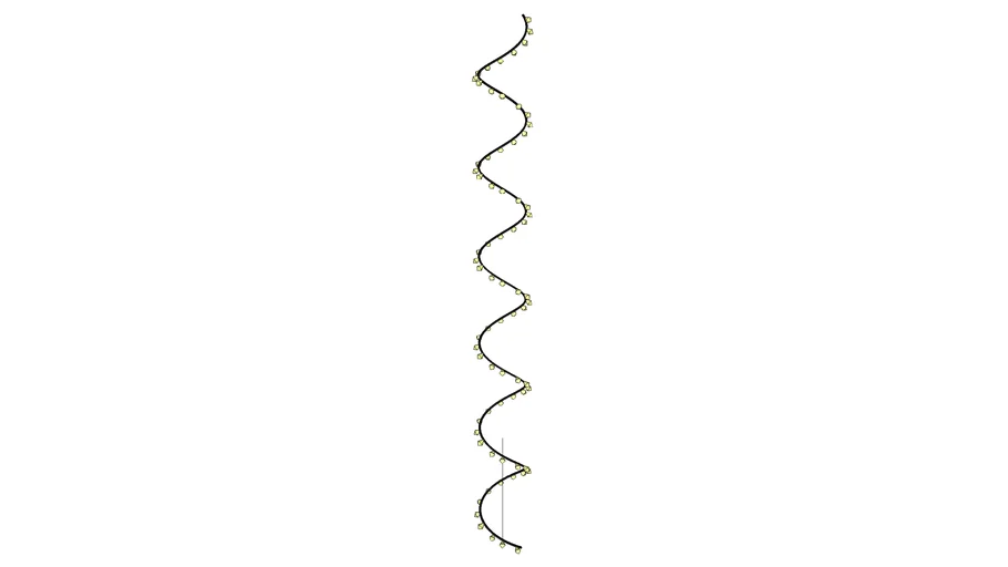 String Light Column