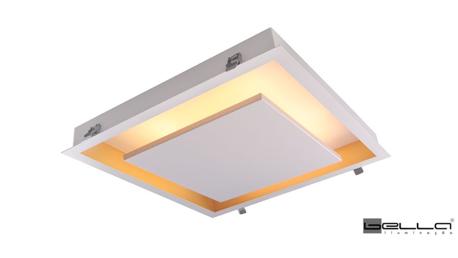Plafon de Embutir Ghost GD022LG - Bella Iluminação