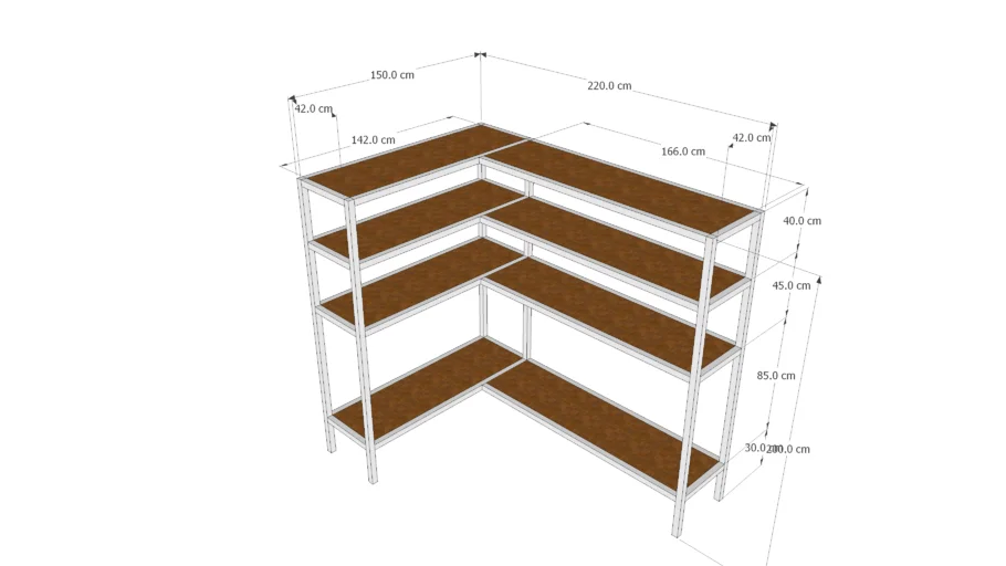 RAK PERABOT | 3D Warehouse