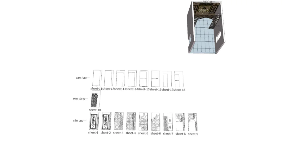 cnc phong thờ