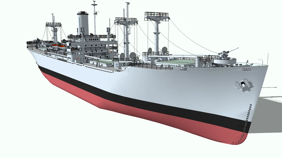WW2 Victory Ship (ORIGINAL)