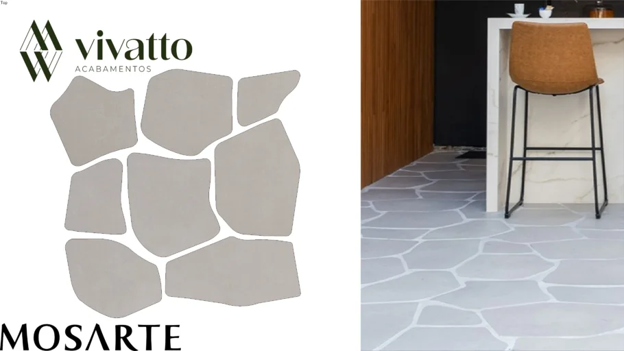 Cretto Materia Grigio - Mosarte Porcelanato