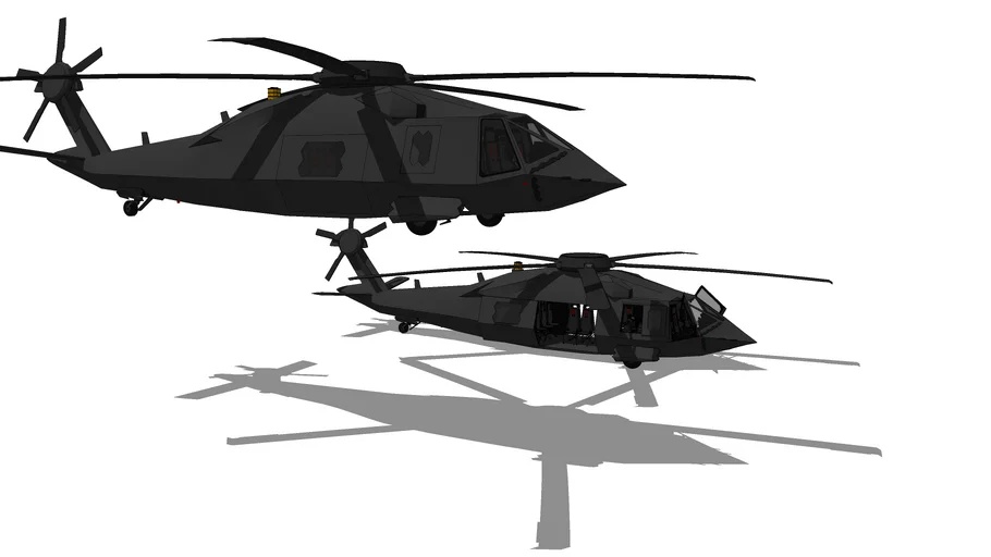 MH-60 Stealth Black Hawk / "Silent Hawk"