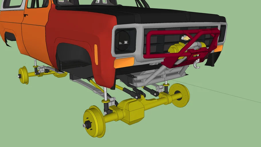chevy blazer truggy-no wheels
