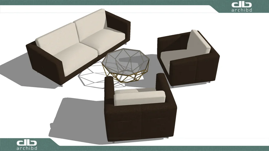 Sofa Set Contemporary Modern