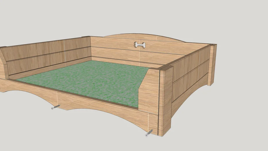 Pallet Dog Bed