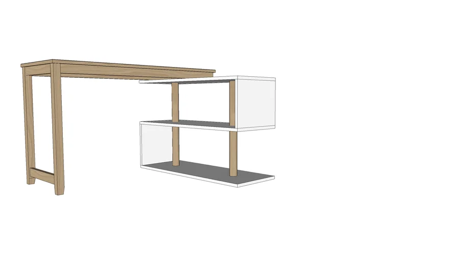 MODERN L-Shaped Desk