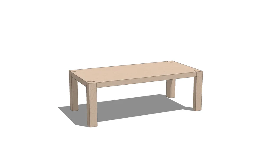Wooden Coffee Table