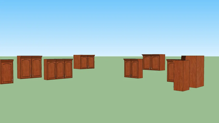 Kitchen Cabinet Set