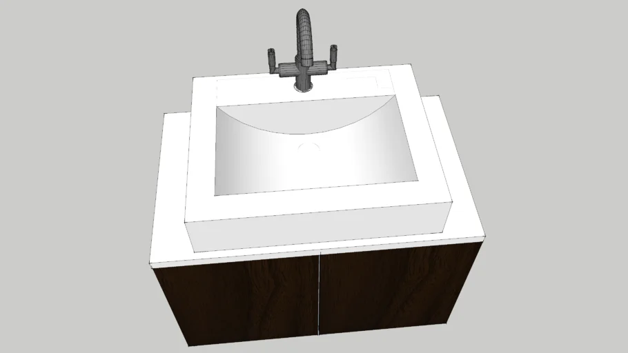 vanity unit | 3D Warehouse