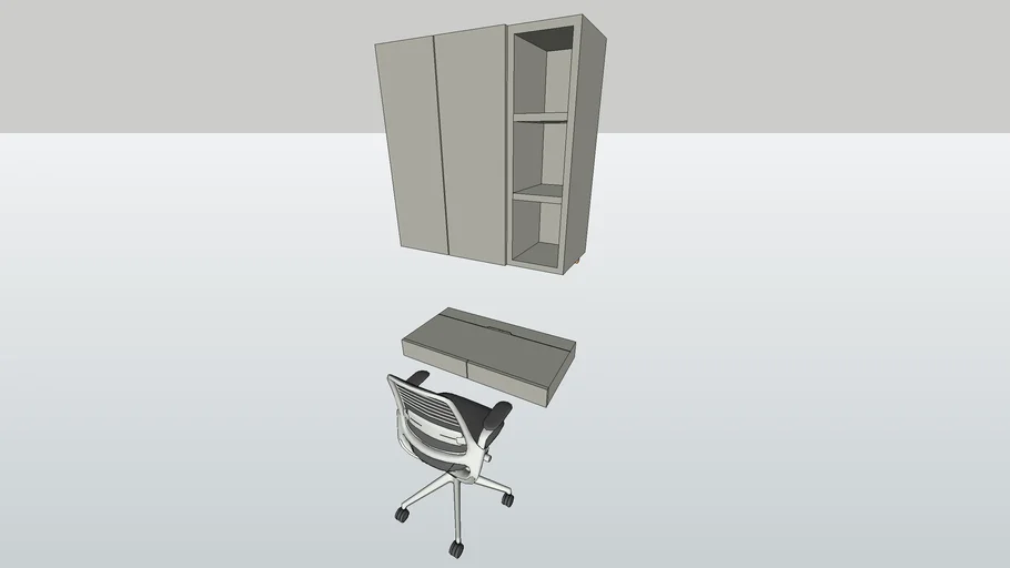 Built-in Office Working Desk/Table for Residential