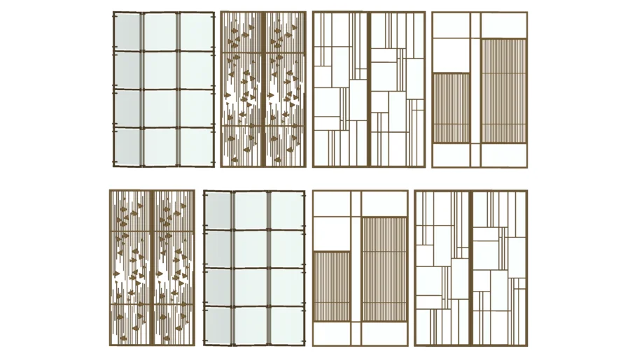 Wall partition 5 | 3D Warehouse