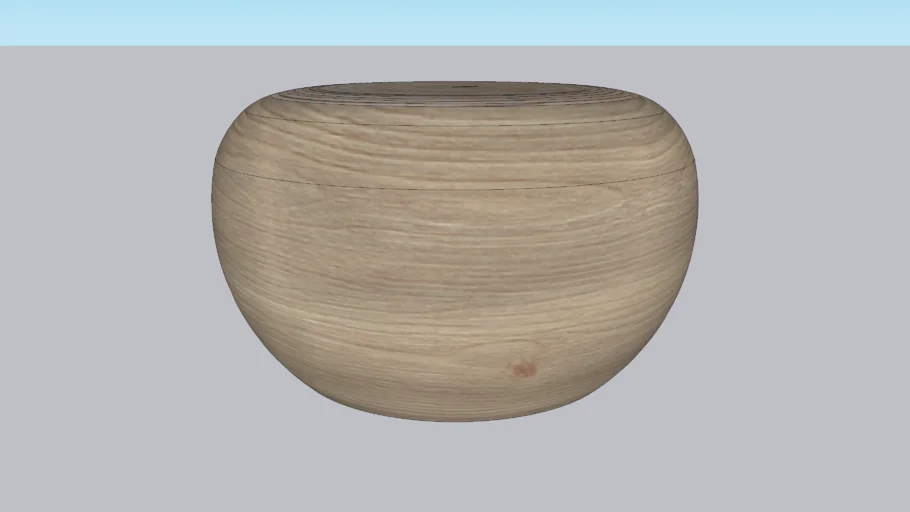 Wood Side Table