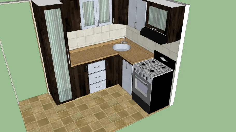 COCINA INTEGRAL EN L